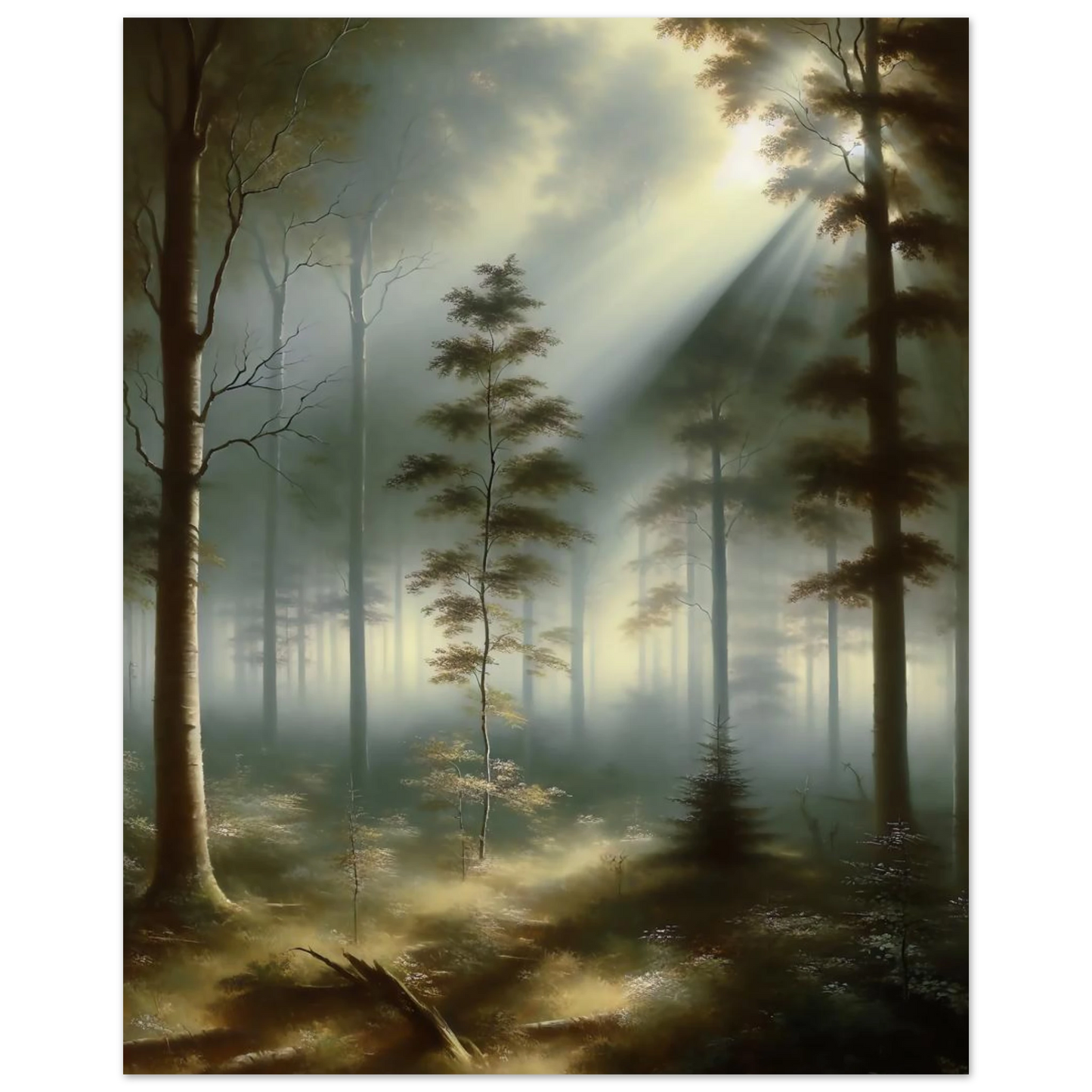 Poster Forêt Mystique