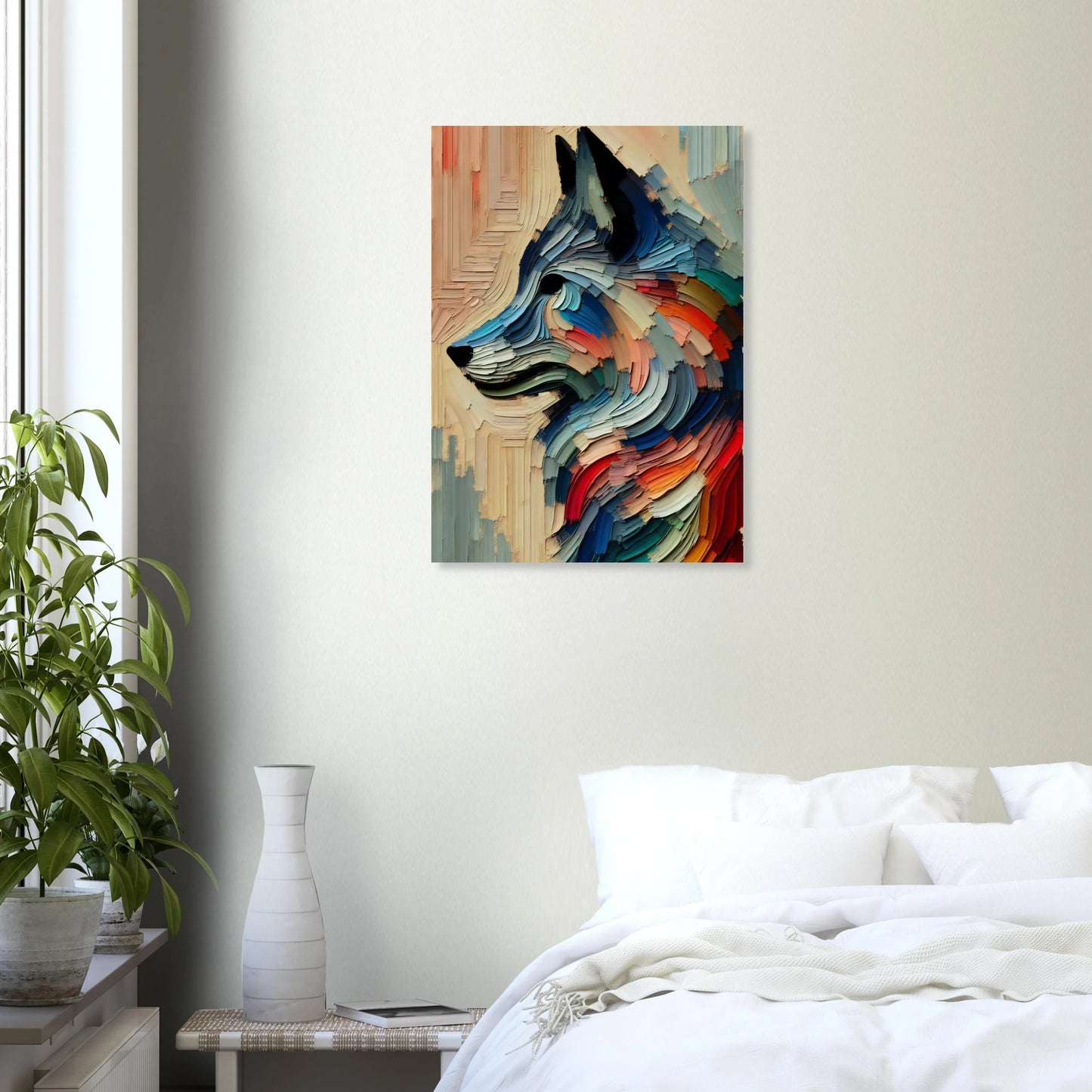 Affiche Vakiart : Loup Éclectique maquette