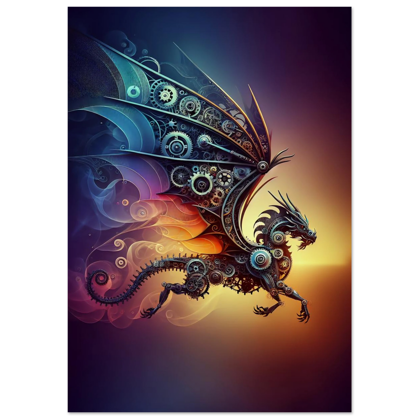 Poster Vakiart : Dragonsynthèse maquette