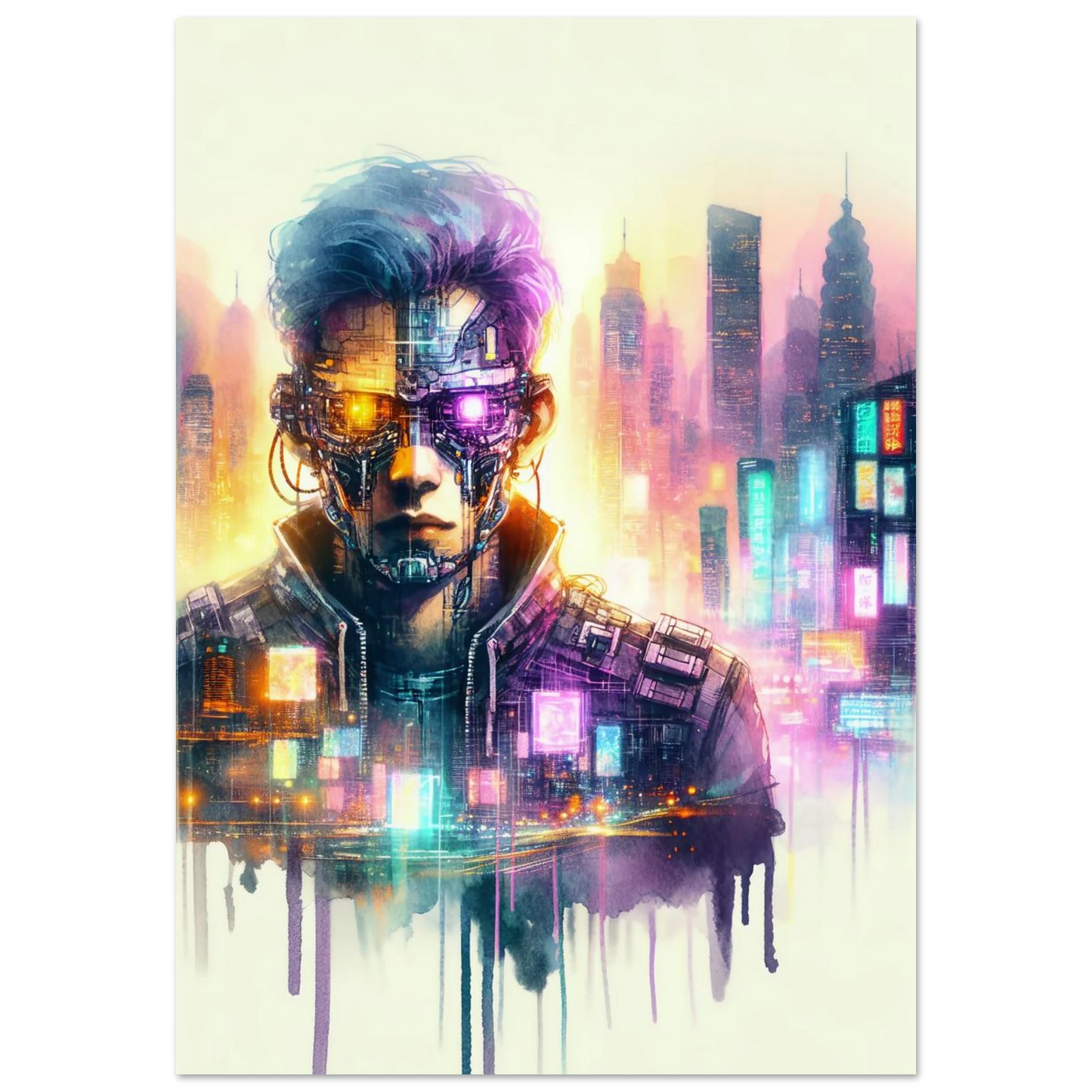 Affiche Vakiart : CyberFutur maquette