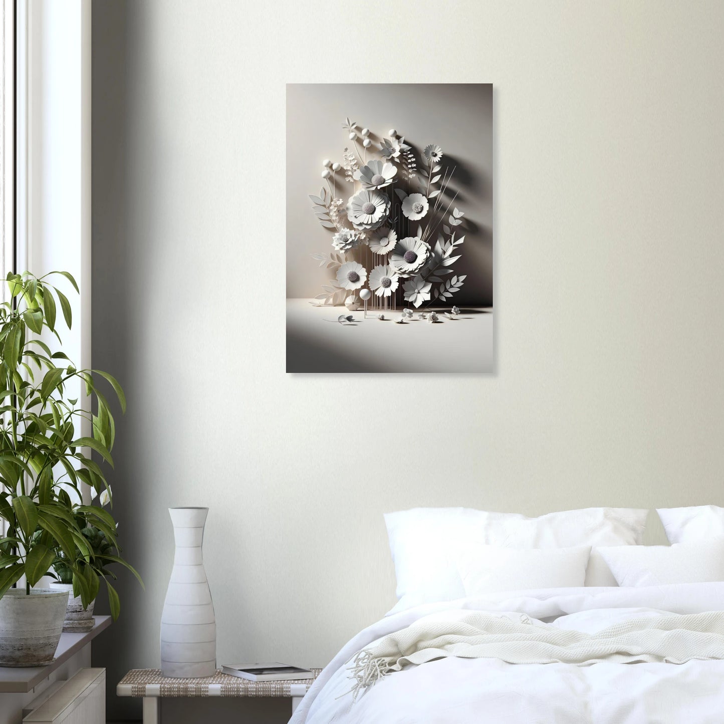 Affiche Vakiart : Fleurs en Douceur maquette
