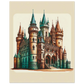 Poster Château Enchanté