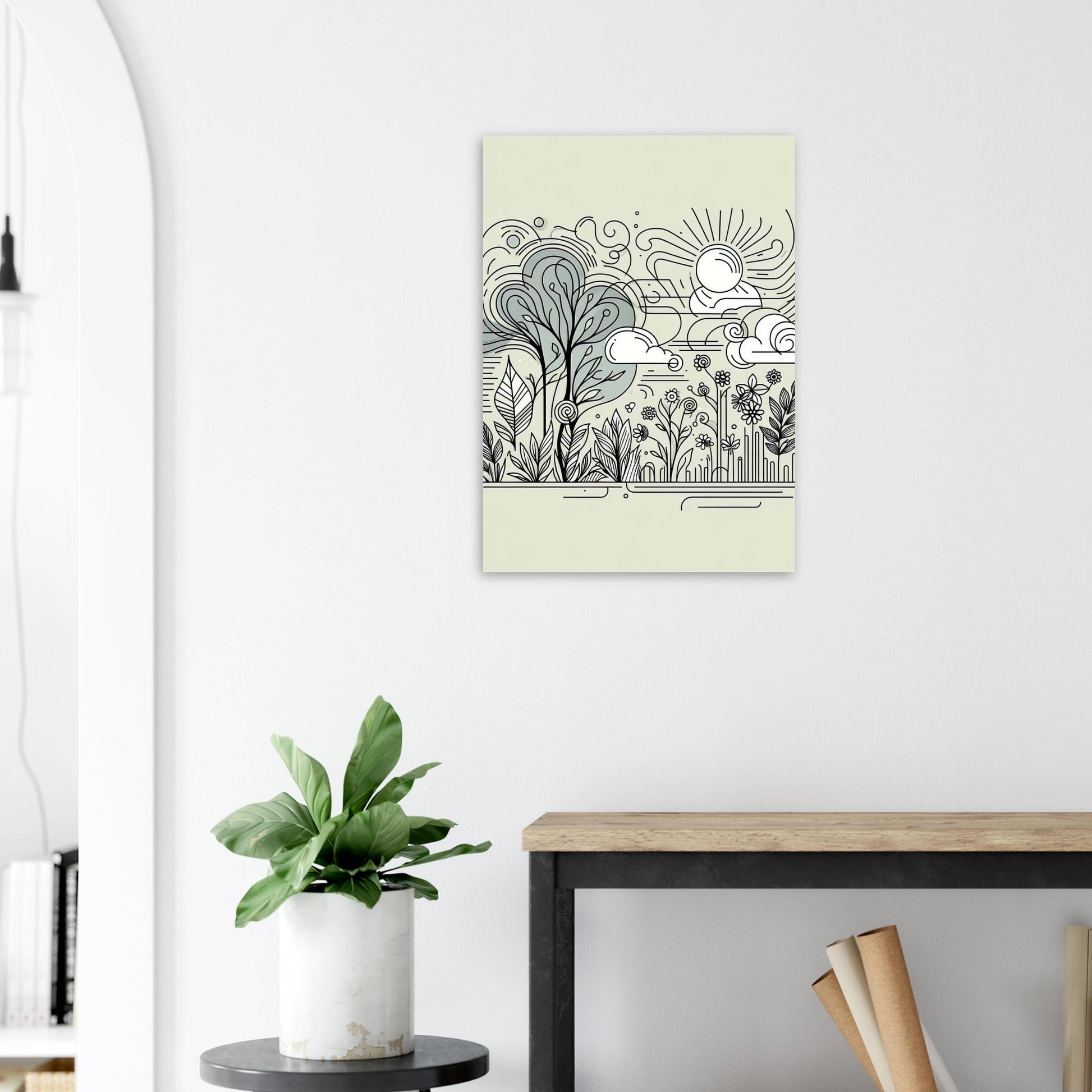Poster Vakiart : Élégance Sylvestre maquette