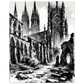 Poster Vakiart : Cathédrale Fantomatique maquette
