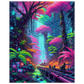 Affiche Jungle Synthétique maquette