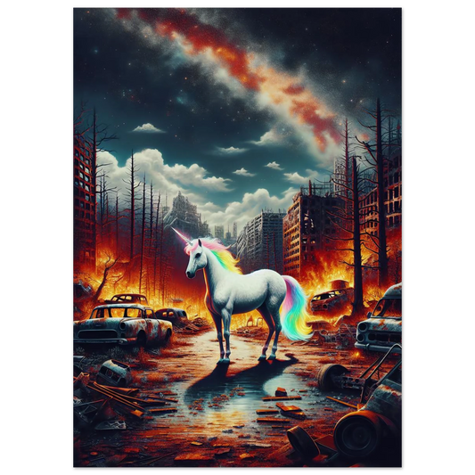 Poster Licorne Éternelle