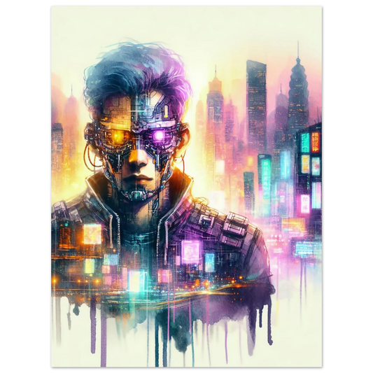 Affiche Vakiart : CyberFutur maquette
