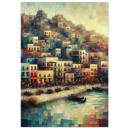 Affiche Vakiart : Rêve marin maquette
