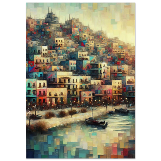 Affiche Vakiart : Rêve marin maquette