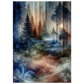 Affiche Vakiart : Brume Enchantée maquette