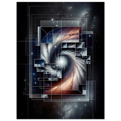 Poster Galaxie Éternelle