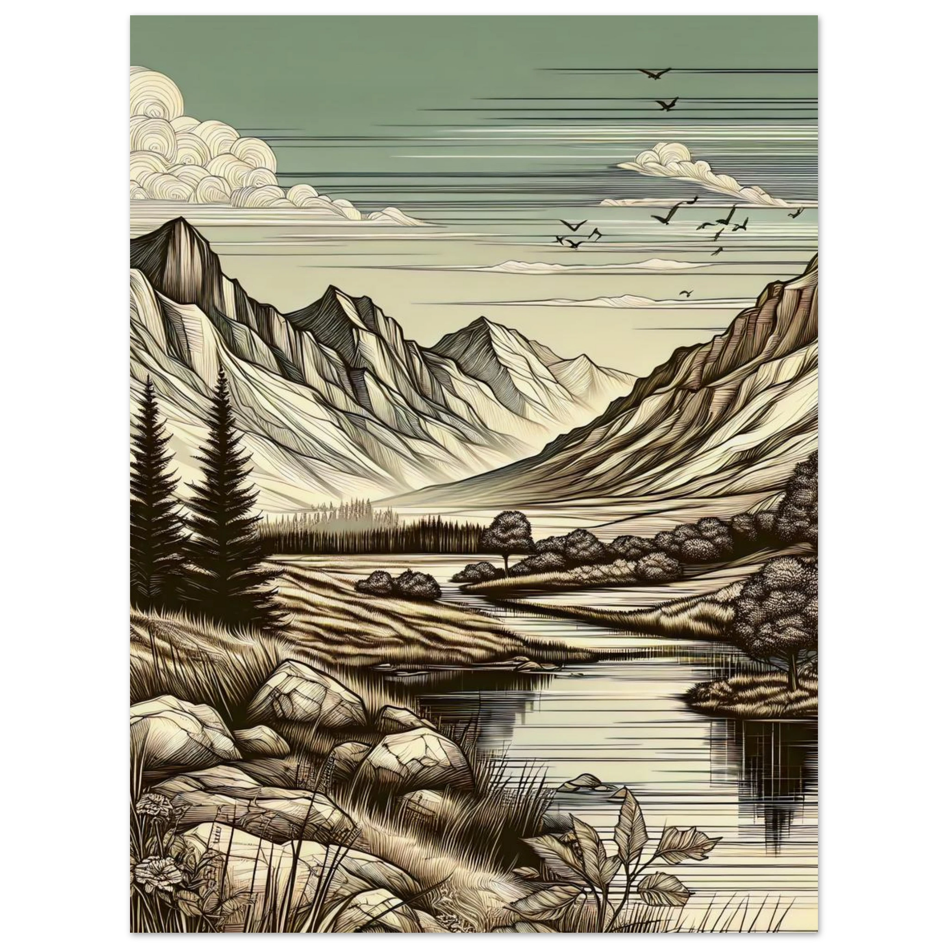 Affiche Évasion Sauvage
