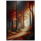 Affiche Vakiart : Automne Éthérée maquette