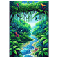 Poster Jungle Éthérée