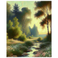 Affiche Vakiart : Matin Douce maquette