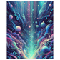 Affiche Vakiart : Cosmos Fluo maquette