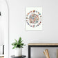 Affiche Vakiart : Éclats Pastel maquette