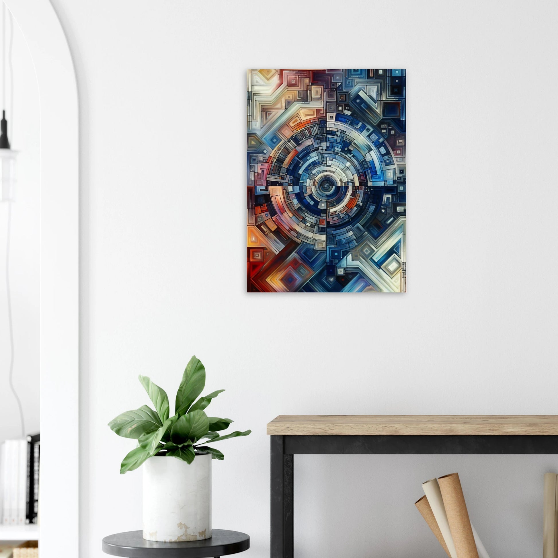 Poster Vakiart : Cosmogeométrie maquette