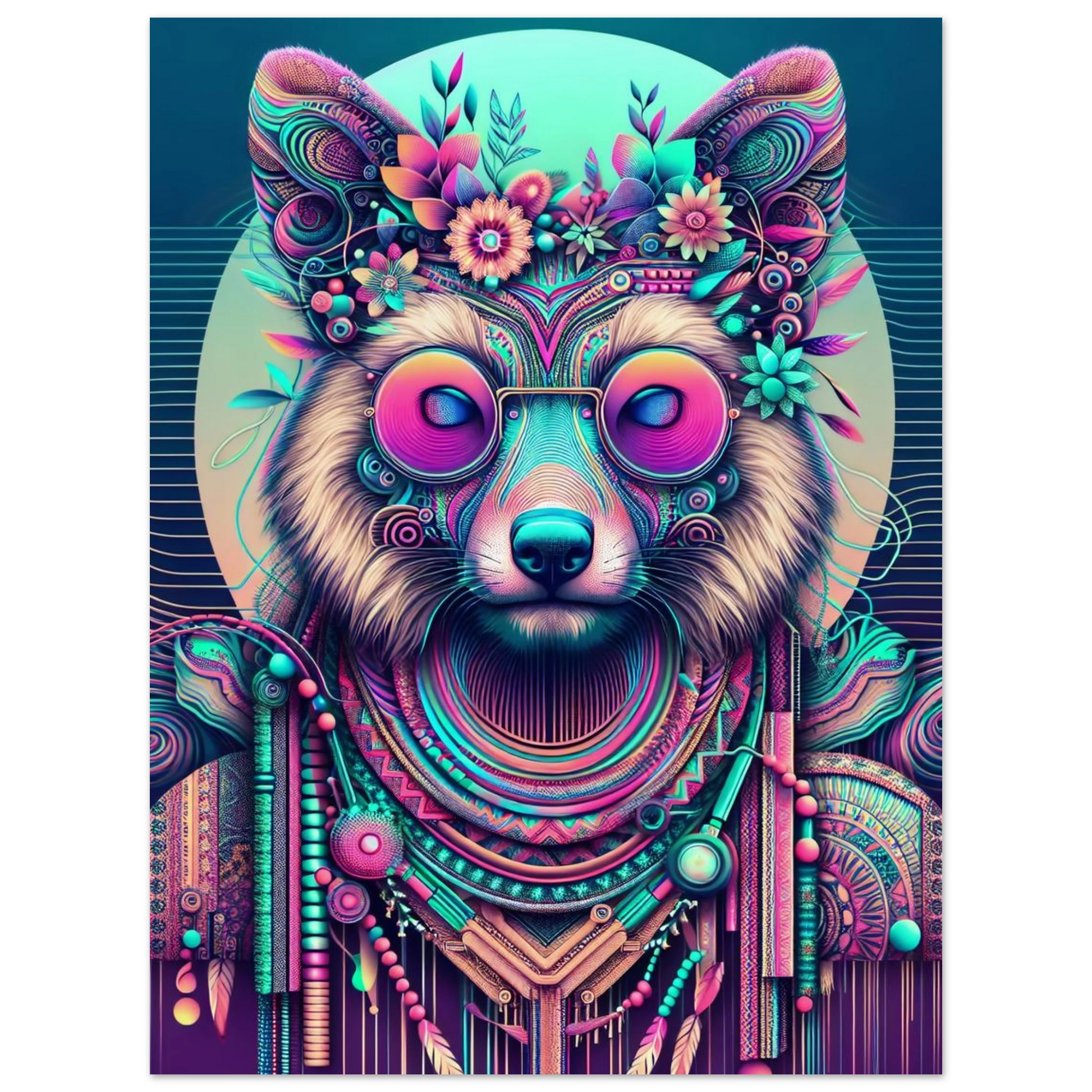 Poster Vakiart : Renard Mystique maquette