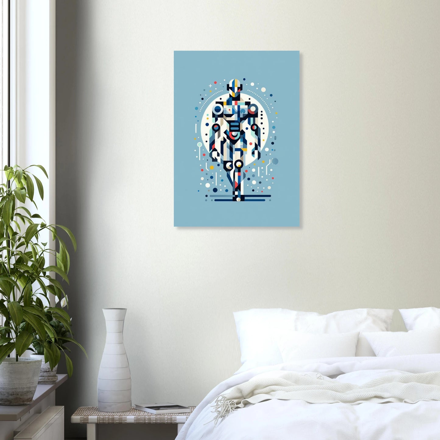Affiche Vakiart : Éléments Futuristes maquette