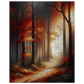 Affiche Vakiart : Automne Éthérée maquette