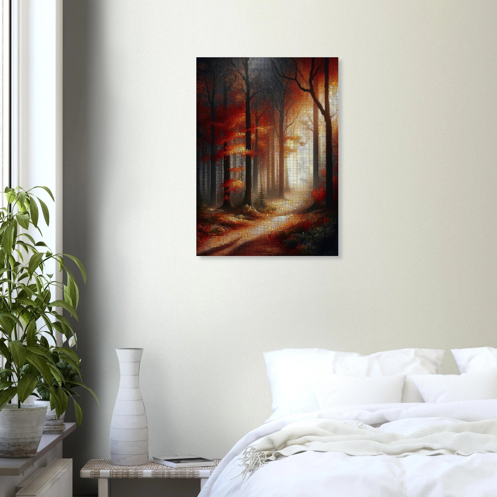 Affiche Vakiart : Automne Éthérée maquette