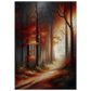Affiche Vakiart : Automne Éthérée maquette
