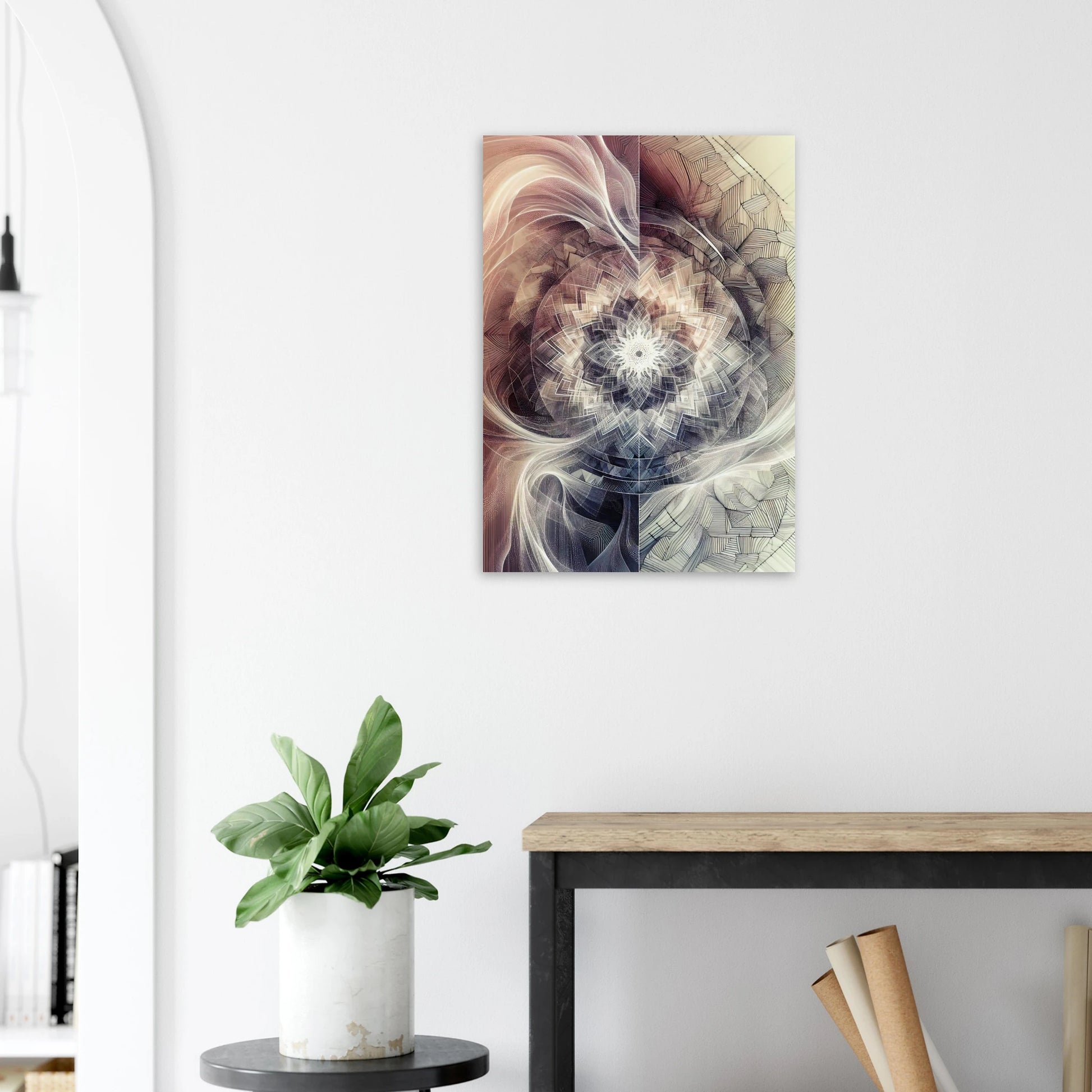 Affiche Vakiart : Évanescence maquette