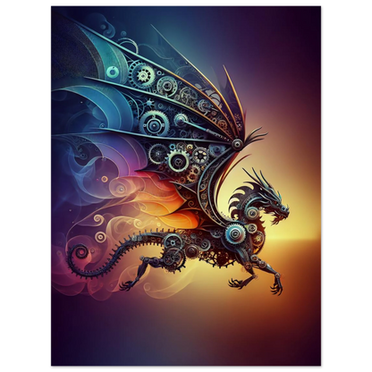 Affiche Vakiart : Dragonsynthèse maquette