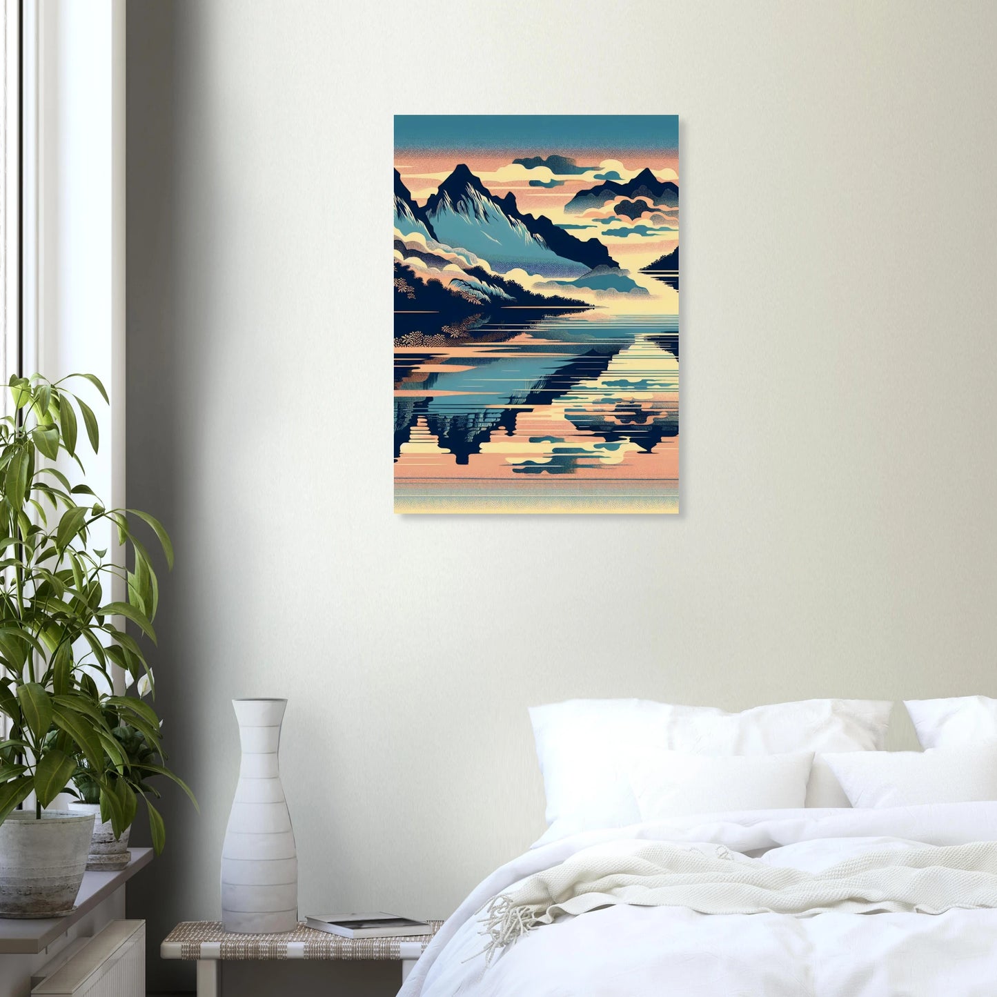 Poster Vakiart : Reflet Himalaya maquette