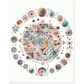 Affiche Vakiart : Éclats Pastel maquette
