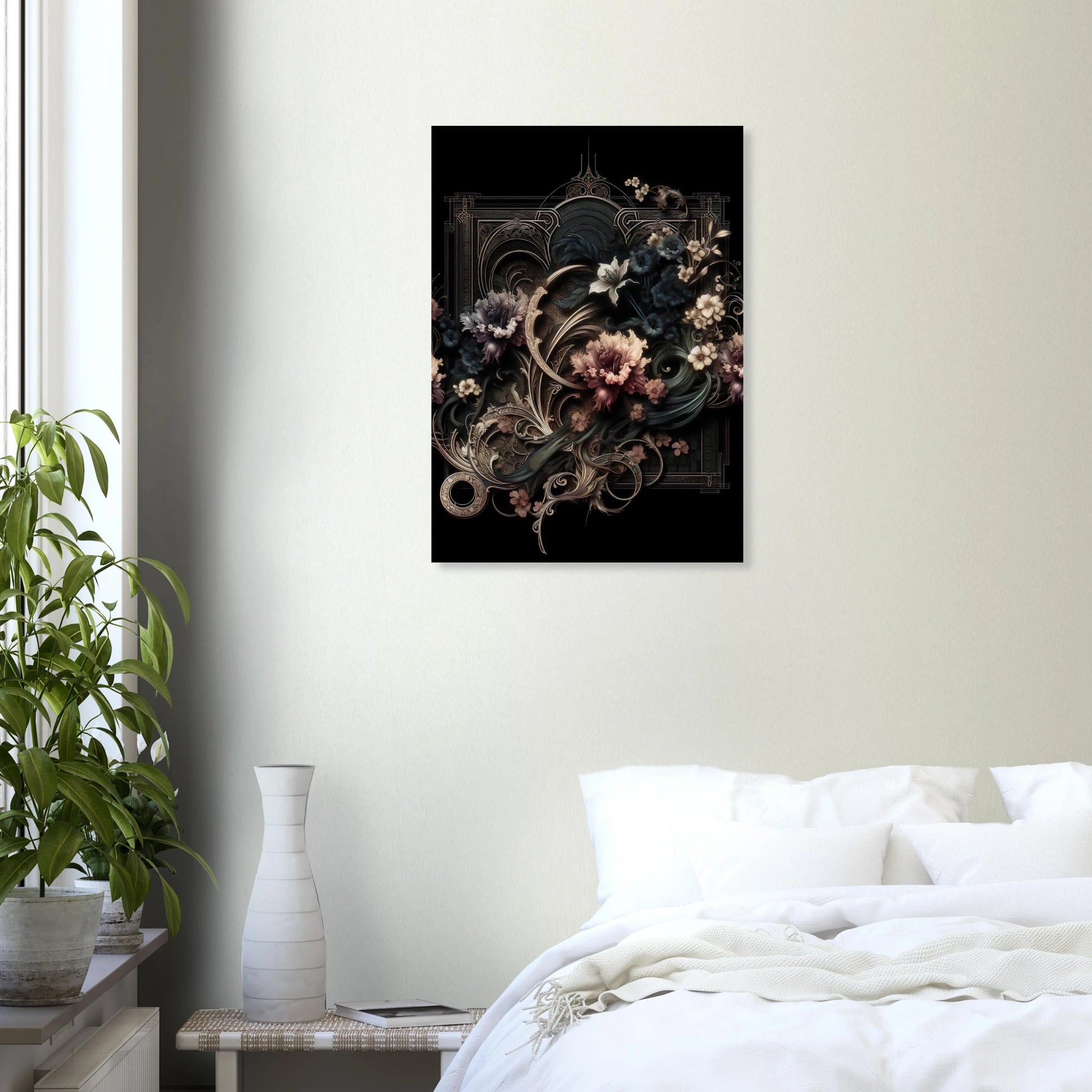 Poster Vakiart : Fleurs Sombres maquette