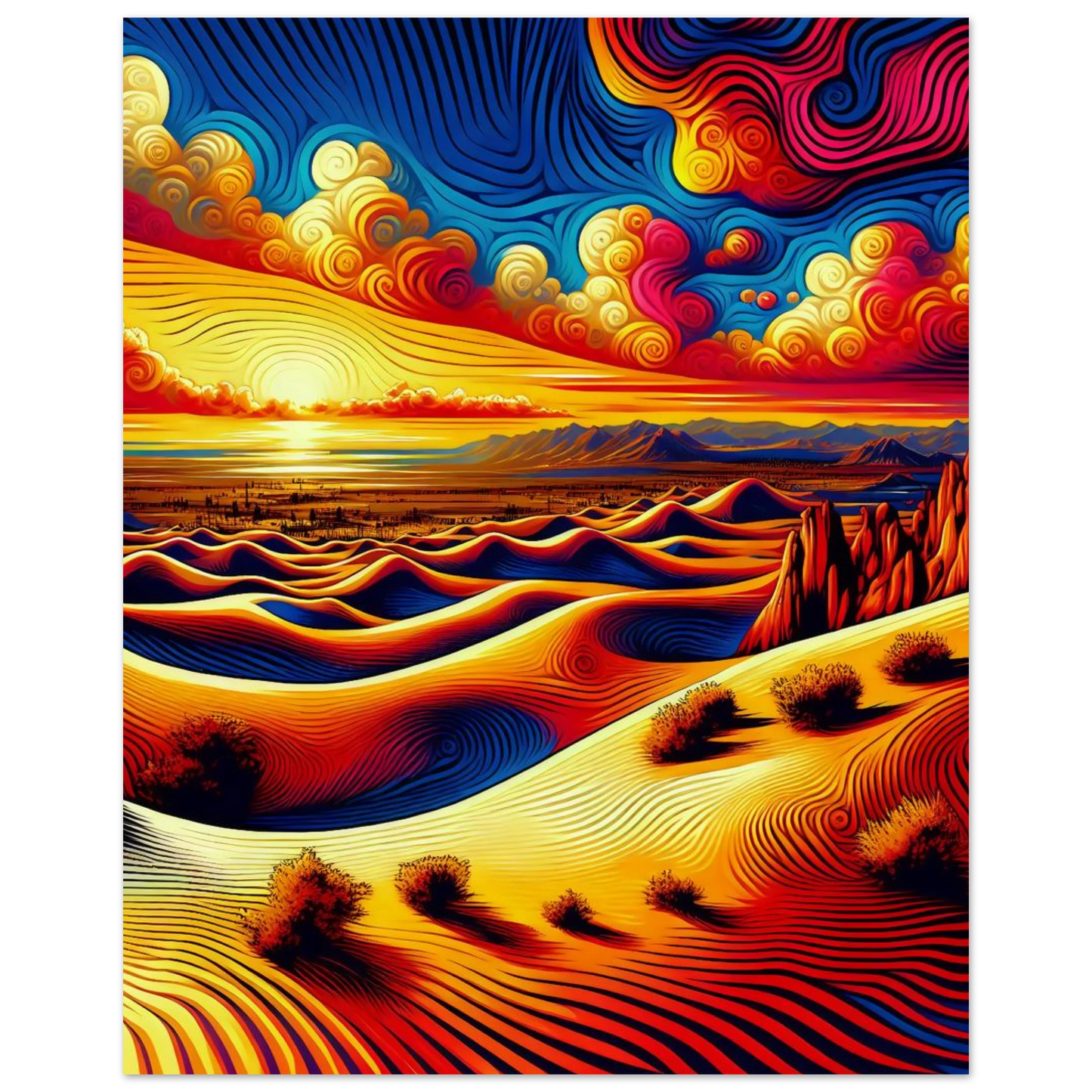 Affiche Sable Enchanté
