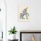 Poster Vakiart : Licorne Éclatante maquette