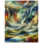 Affiche Dragon Blanc maquette