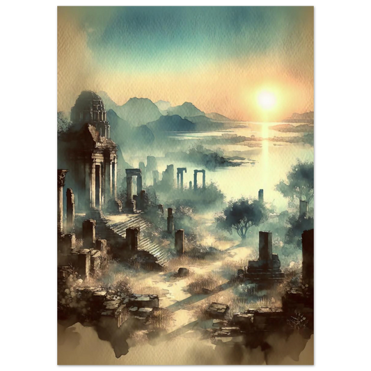 Affiche Ruines Mystiques