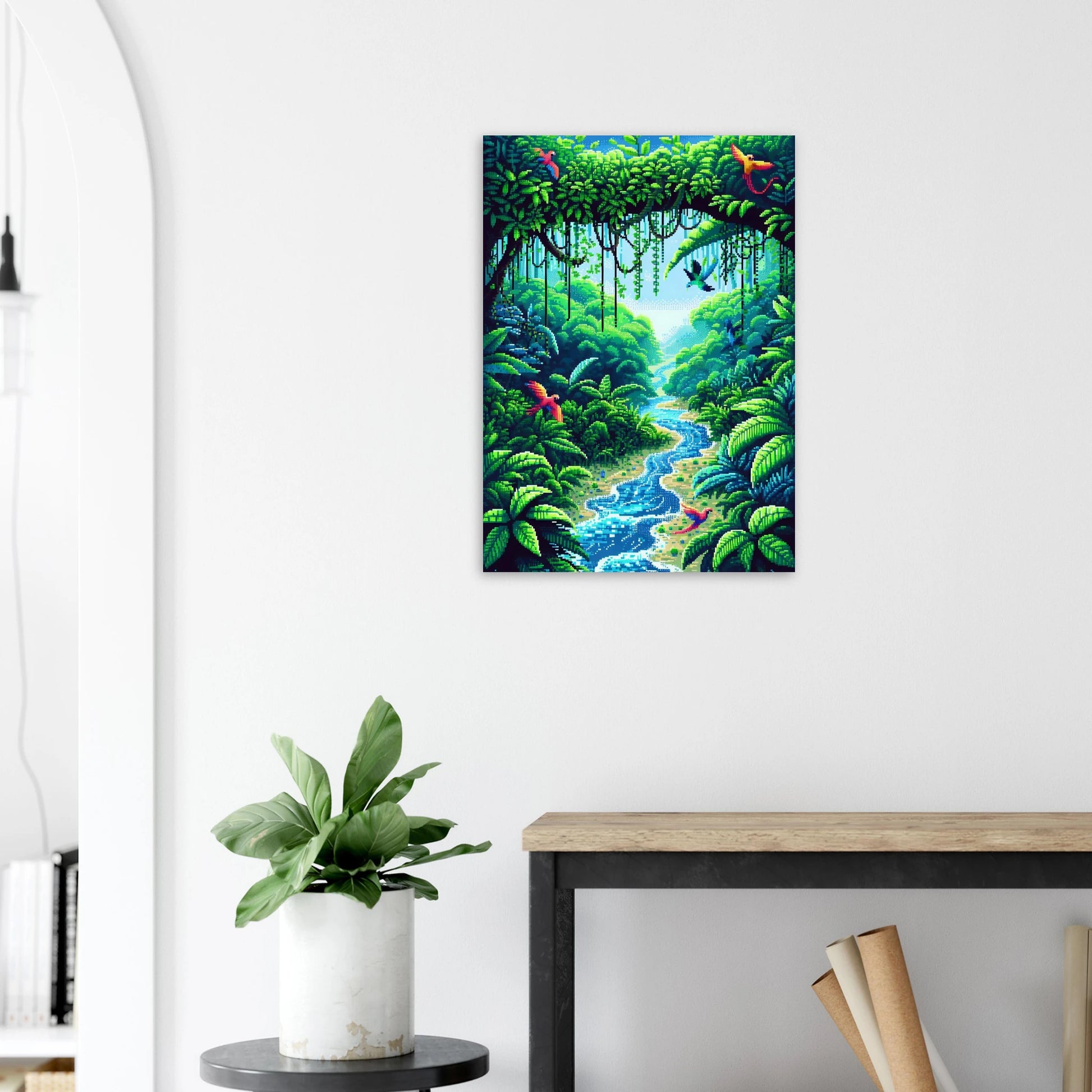 Affiche Jungle Éthérée