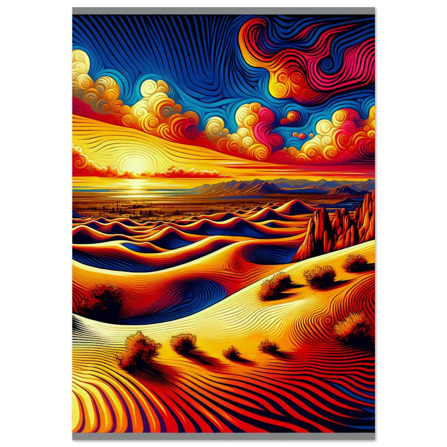 Poster Sable Enchanté maquette