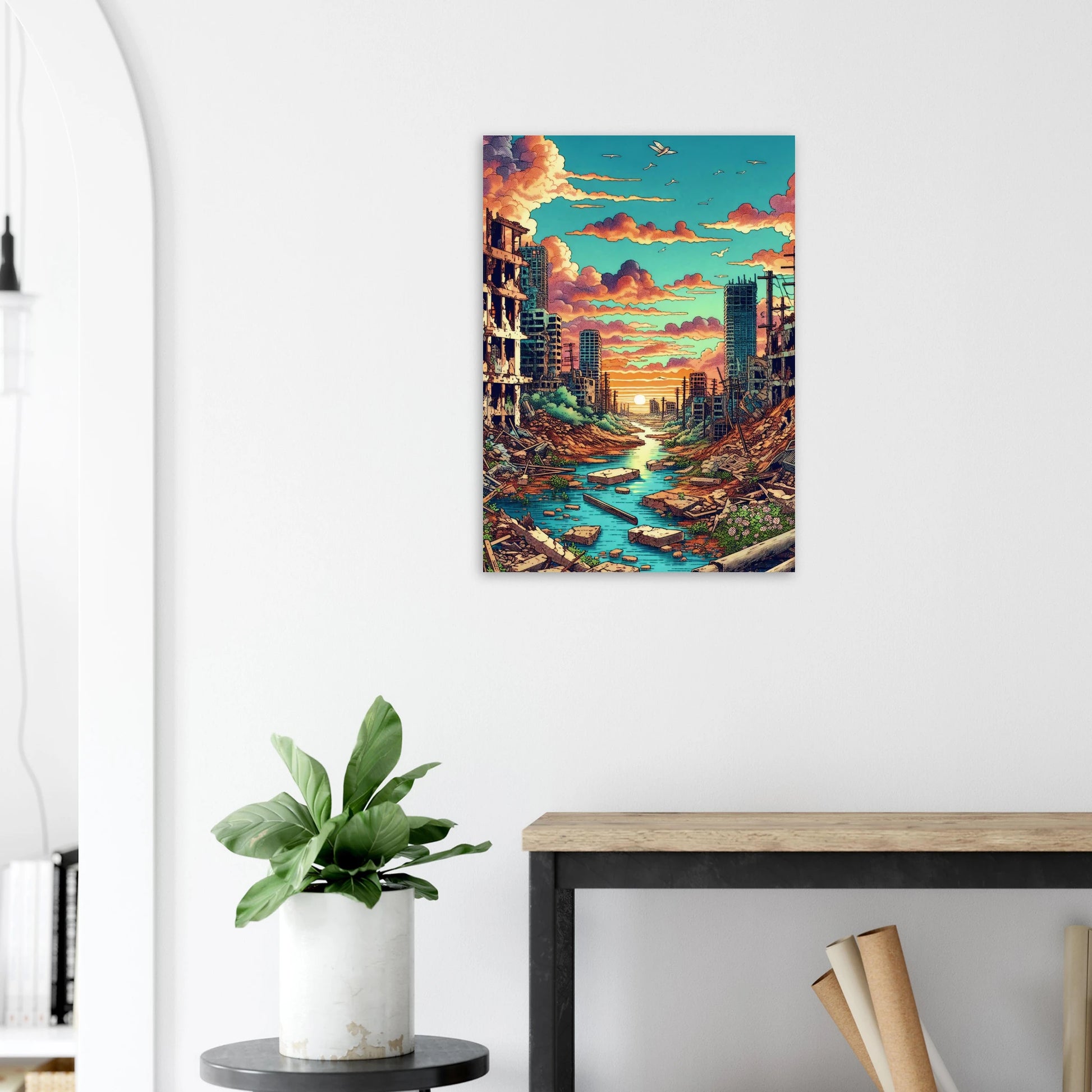 Affiche Vakiart : Après l'Apocalypse maquette