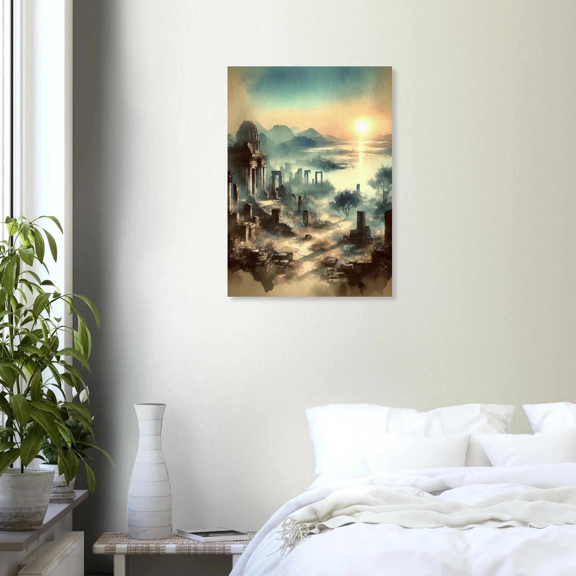 Affiche Ruines Mystiques maquette