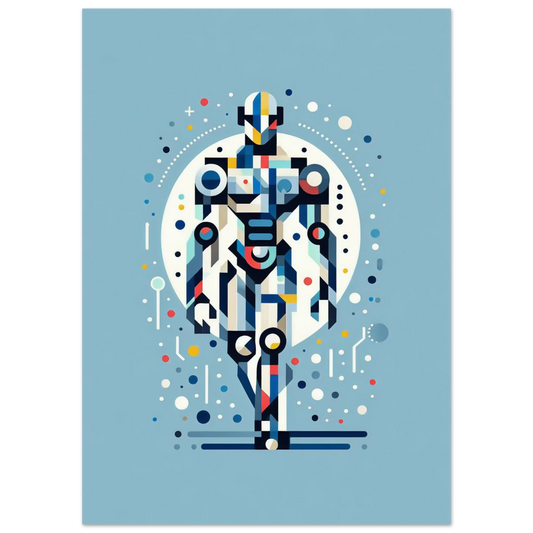 Poster Vakiart : Éléments Futuristes maquette