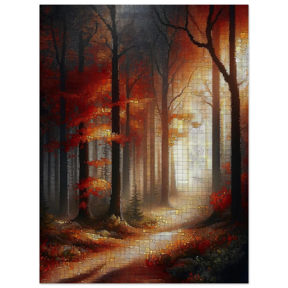 Poster Vakiart : Automne Éthérée maquette