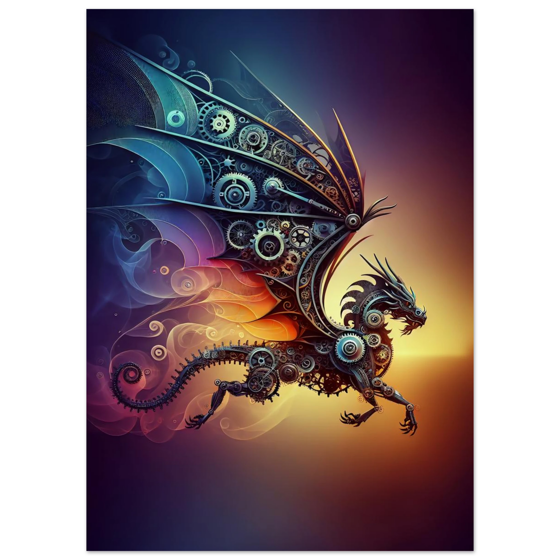 Poster Vakiart : Dragonsynthèse maquette