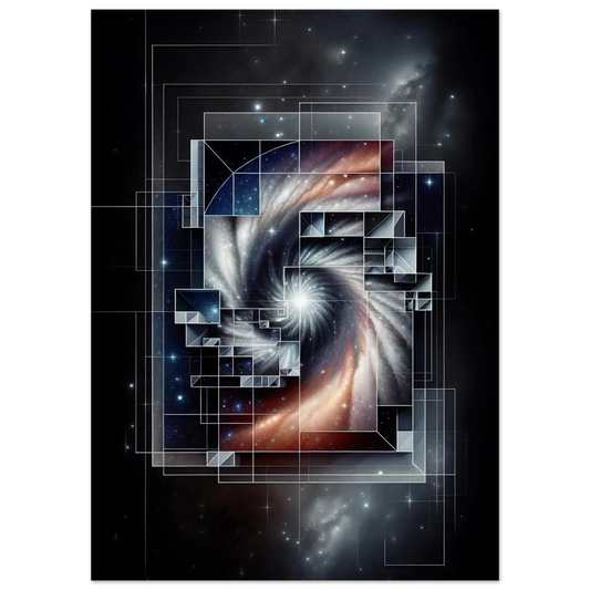 Affiche Galaxie Éternelle maquette