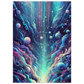 Poster Vakiart : Cosmos Fluo maquette