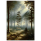 Poster Forêt Mystique