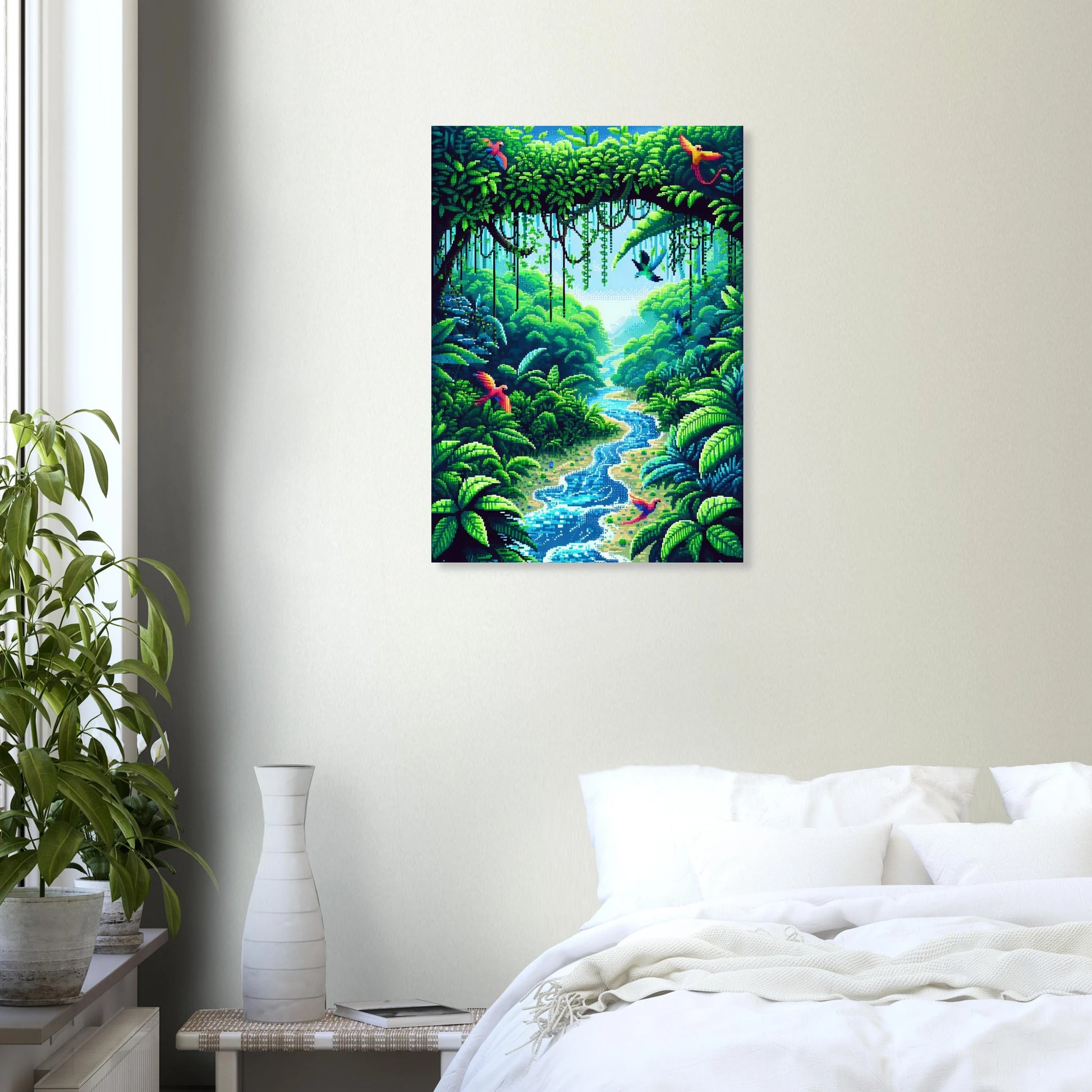 Poster Jungle Éthérée maquette