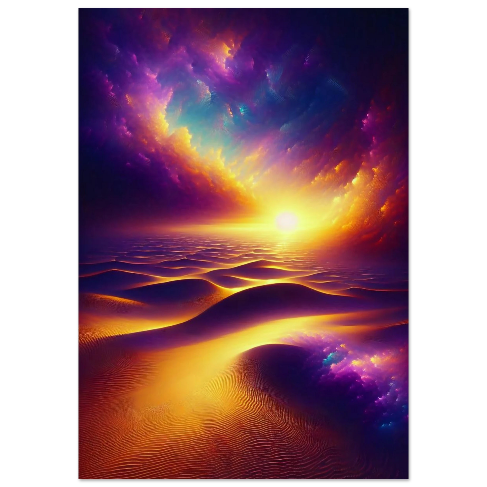 Affiche Vakiart : Crépuscule Éthéré maquette