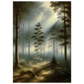 Poster Forêt Mystique maquette