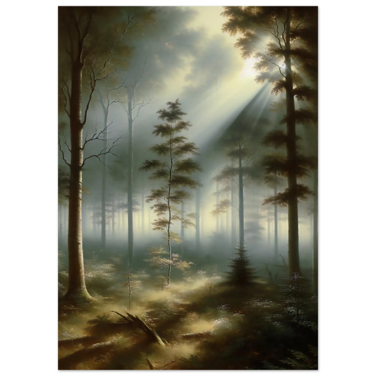 Poster Forêt Mystique maquette